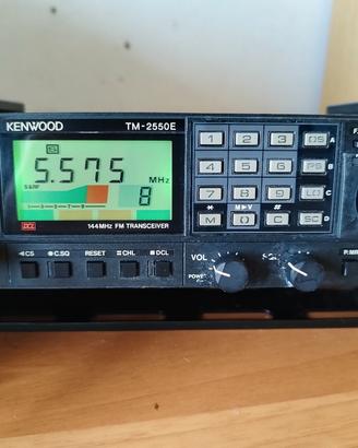 KENWOOD TM-2550E VHF 140 - 150 MHZ 50 WATT RARO 
