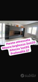 Parete attrezzata moderna
