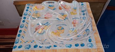 centro tavola di cristallo