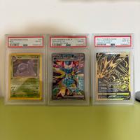 Lotto Carte pokemon psa