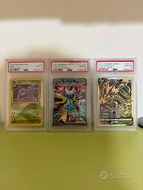 Lotto Carte pokemon psa