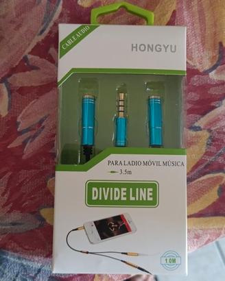 Cavo Divisore Jack Audio 3.5mm
