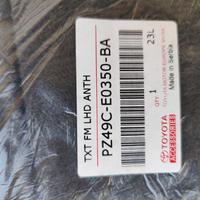 Tappetini originali per Toyota Auris 