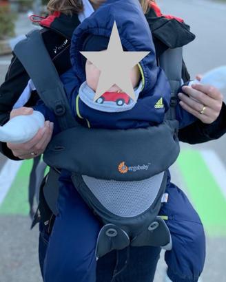 Marsupio bambino Ergobaby 360 Cool Air + accessori