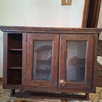 Elementi cucina in legno di castagno