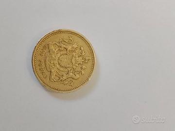 Moneta 1 Pound 1993 Regno Unito