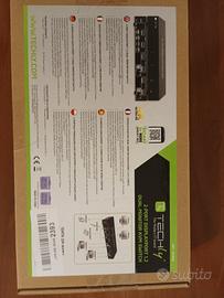 Switch KVM DisplayPort 2 Porte dual Monitor 4K