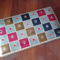 DAL NEGRO box in pelle per carte da gioco