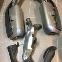 Scarico originale Yamaha r1 bigbang 09/14