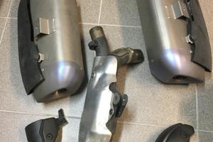 Scarico originale Yamaha r1 bigbang 09/14