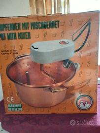 Paiolo con pala elettrica