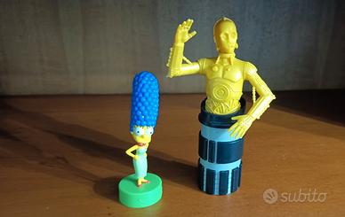 ACTION FIGURE Simpson e C3PO 
