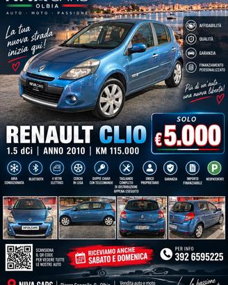 Renault Clio 1.5 dCi 90CV 5 porte UNICO PROPRIETAR