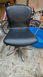 Sedia Parrucchiere con pistone/fisse