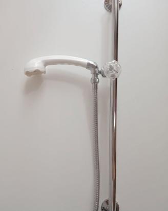 ASTA DOCCIA L.57 OTTONE CROMATO" LUXOR"