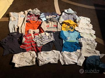 (Lotto 11) abbigliamento bambino 12 mesi
