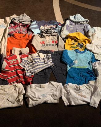 (Lotto 11) abbigliamento bambino 12 mesi