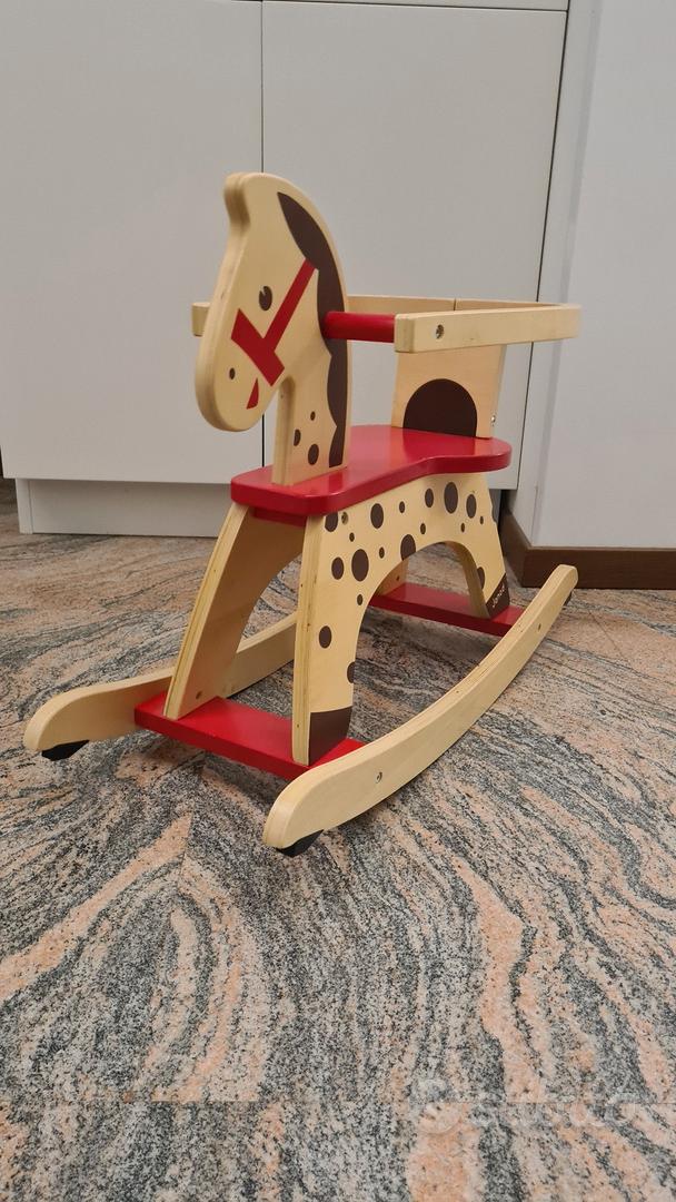 Cavallo a Dondolo Caramel (legno) : Giocattoli a dondolo