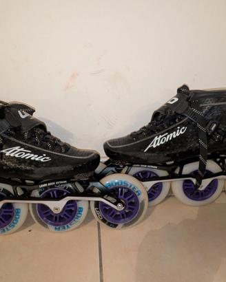 Pattini da Corsa Professionali LGO Atomic Carbonio