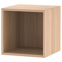 Cubo Ikea Eket mensole rovere 35x35x35 gancio muro