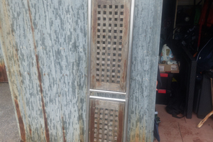 Passerella acciaio in carrabottino, per barca