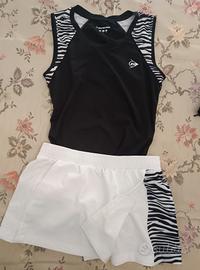 completino dunlop donna tennis padel