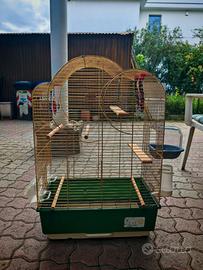 Gabbia per uccelli/pappagalli grande buono stato
