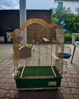 Gabbia per uccelli/pappagalli grande buono stato