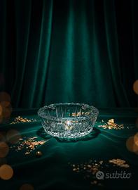 Raro posacenere in vetro effetto cristallo 