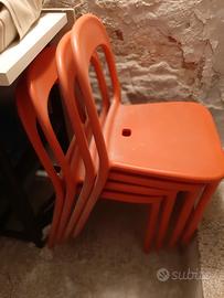 sedie plastica