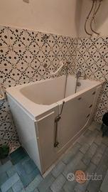 Vasca da Bagno con Sportello per Anziani e Disabil