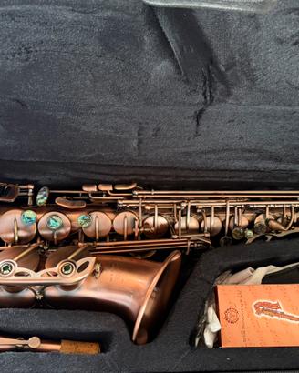 Sax alto slade nuovo completo ramato