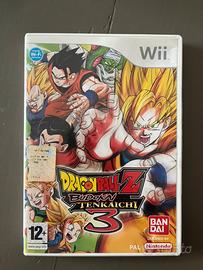 Dragonball z budokan tenkaichi 3 wii originale