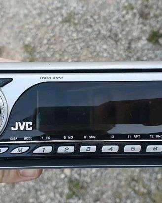 JVC radio stereo perfettamente funzionante con USB