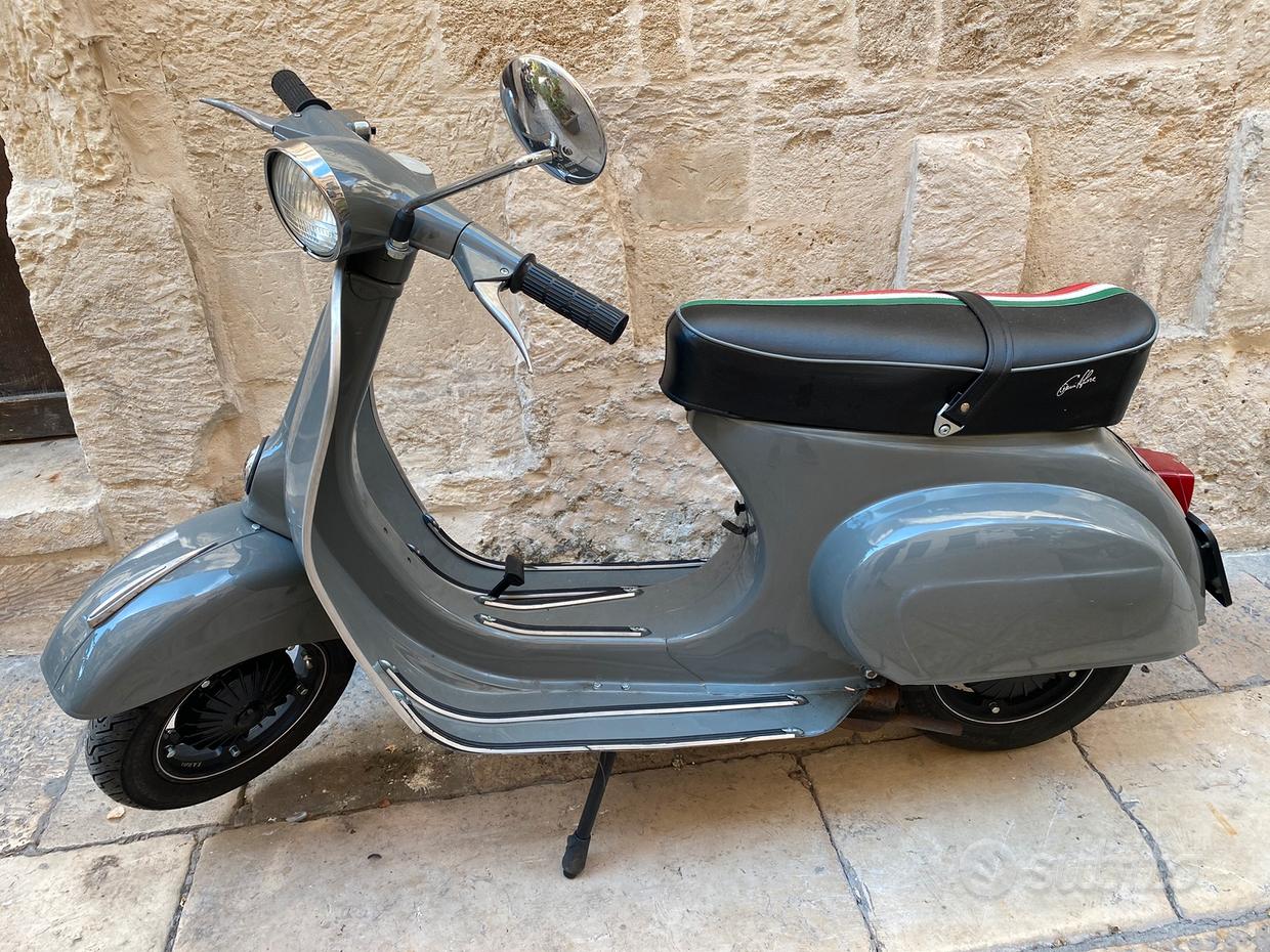 Faro Tondo Vespa 50 N Allungata Exhaust Accessori Vespa 200