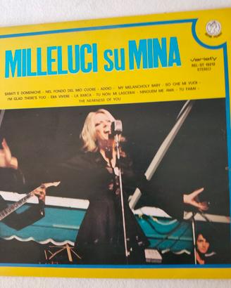 LP 33 giri Milleluci su Mina