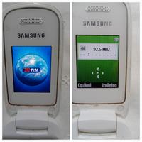 cellulare a conchiglia vintage Samsung