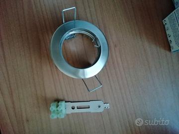 💡 4 Faretti da Incasso in Acciaio Inox GU5.3