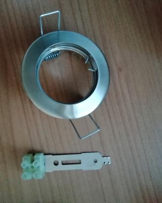 💡 4 Faretti da Incasso in Acciaio Inox GU5.3