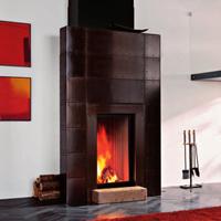 Caminetto a legna Cristal 45 Edilkamin 13 kW