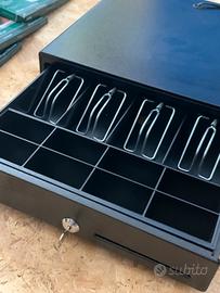 Cassetto portadenaro in metallo per cassa/POS