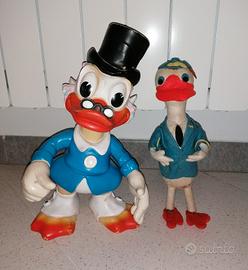 Zio Paperone Ledraplastic & Paperino Panno Lenci