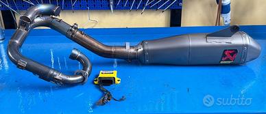 Scarico Akrapovic in Titanio Yamaha Yzf 250