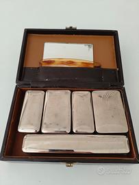Set toilette da viaggio uomo vintage 