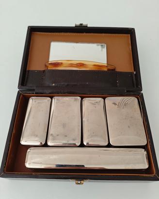 Set toilette da viaggio uomo vintage 