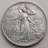 2 lire 1911