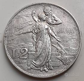 2 lire 1911