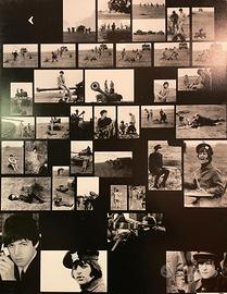 PANNELLO SU LEGNO SCENE BEATLES  FILM HELP  (CR-1)