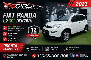 Fiat Panda 1.2 GPL/Benzina 2023 – 12 Mesi di Garan