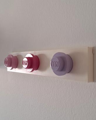 Appendiabiti da parete ufficiale LEGO